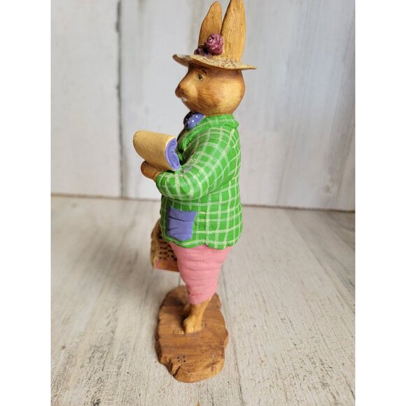 Dept 56 rabbits general store owner spring home decor vintage - Picture 6 of 11